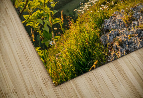 Rock Ledge Sunset caladoart puzzle