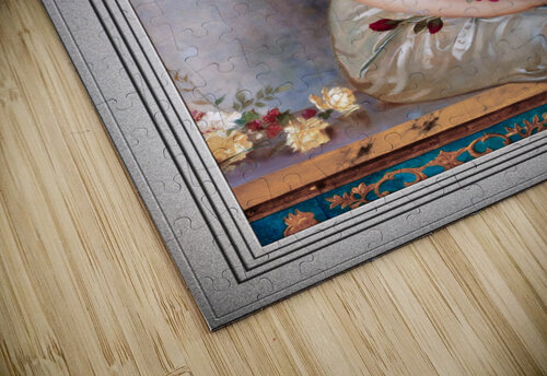 The Bouquet by Vittorio Matteo Corcos Remastered Xzendor7 Classical Fine Art Old Masters Reproductions xzendor7 puzzle