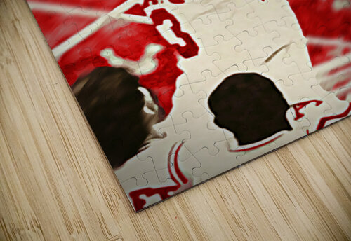 1987 Arkansas Razorbacks Basketball Art Remix Row One Brand puzzle