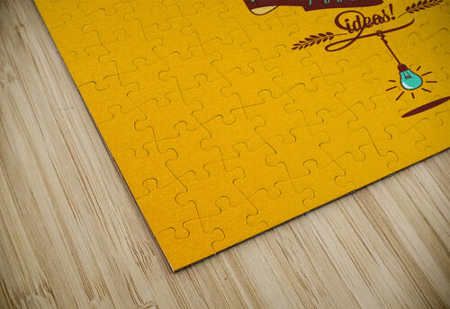 I am on Holiday VINTAGE POSTER puzzle