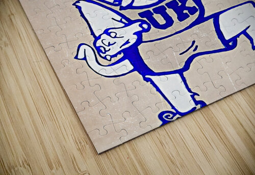 Retro Eighties Dunking Kentucky Wildcat Row One Brand puzzle