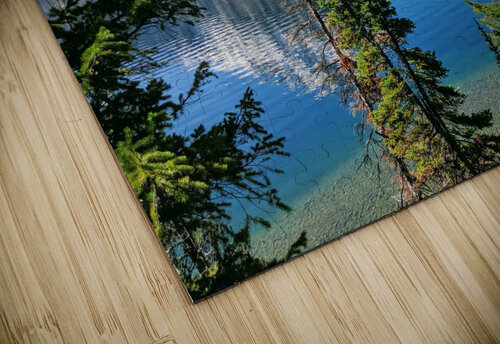 Grand Teton Mountain with views Fields Photos puzzle