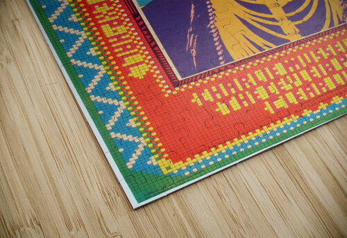 1968 Shrine Exposition Hall Jefferson Airplane VINTAGE POSTER puzzle