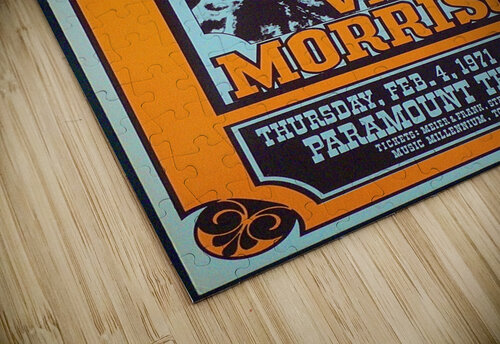 Van Morrison VINTAGE POSTER puzzle