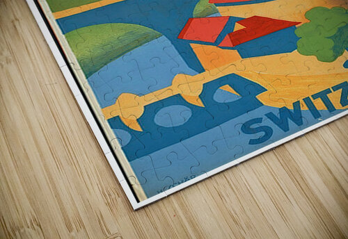 Berne Switzerland VINTAGE POSTER puzzle