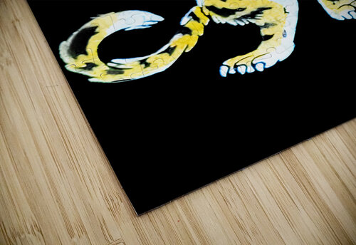 Sixties Missouri Tiger Throwback Logo Art Row One Brand puzzle