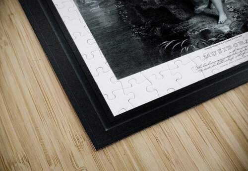 Musidora by Asher B. Durand Remastered Xzendor7 Classical Fine Art Old Masters Reproductions xzendor7 puzzle