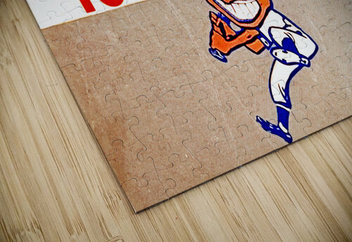 1970 throwback cleveland indians art  Row One Brand puzzle