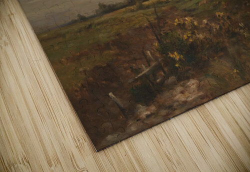 Field in sunset Jean Charles Cazin puzzle