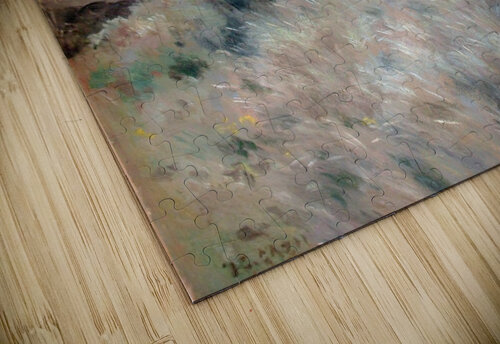 Two houses on a field Jean Charles Cazin puzzle