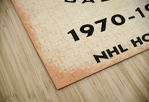 1970 Buffalo Sabres Art Row One Brand puzzle