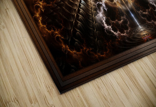Fire Of Heaven Sci-Fi Fantasy Art Fractal Composition by Xzendor7 xzendor7 puzzle