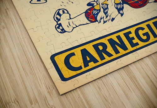 vintage carnegie tech cartoon art  Row One Brand puzzle
