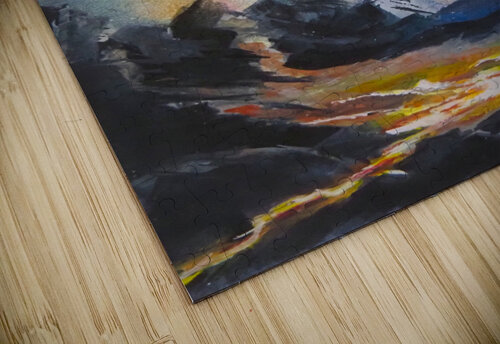 Caldera Night Sky H20colorartist puzzle