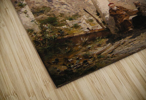 Two monks on the coast of Amalfi Franz Richard Unterberger puzzle