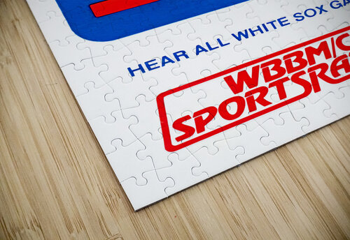 1981 Chicago White Sox WBBM Radio Ad Row One Brand puzzle
