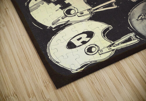 1971 Southwest Conference Football Helmet Art Row One Brand puzzle