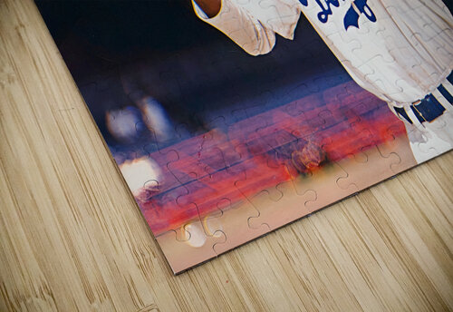 Jackie Robinson Painting Row One Brand puzzle