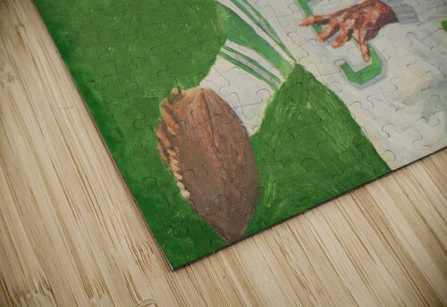 1974 Philadelphia Eagles Football Art Remix Row One Brand puzzle