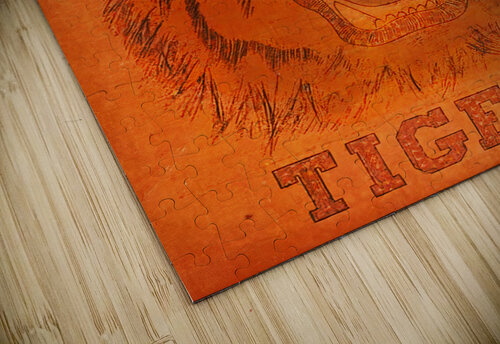 1945 Clemson Tiger Art Row One Brand puzzle