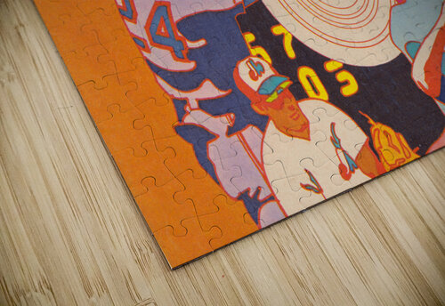 1972 Montreal Expos Throwback Art Row One Brand puzzle