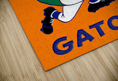 1951 Florida Gator Football Art Row One Brand puzzle