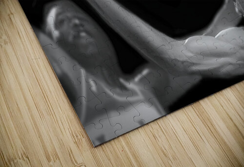Michael Jordan Black and White Lay Up Art Row One Brand puzzle