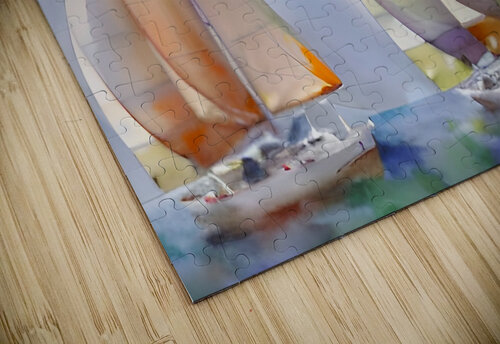 Sailing Watercolors Magikheart puzzle