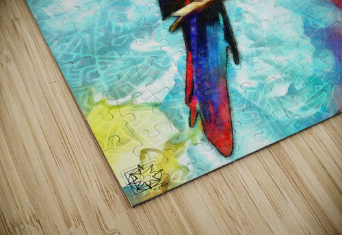 Parrot ChrisHarrisArt puzzle