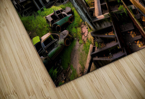 Last sunset for the coal trestle  Joseph Scaglione III puzzle