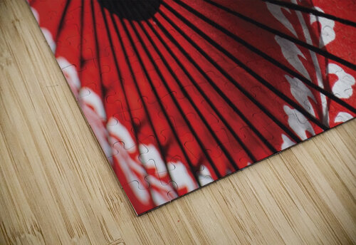Japanese red umbrella; Kyoto, Japan PacificStock puzzle