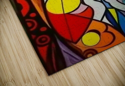 Inspired By Girl Before A Mirror Inspired AI puzzle