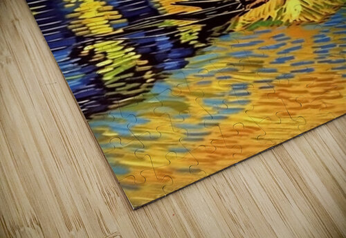 Inspired By Starry Night Inspired AI puzzle