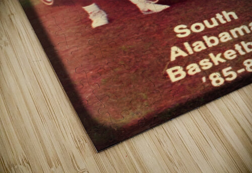1985 South Alabama Jaguars Viewfinder Slide Art Row One Brand puzzle