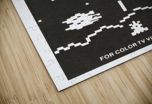 1981 Intellivision Astrosmash Video Game Art Row One Brand puzzle