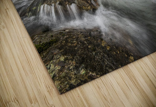 A stream flows past on the West Fjords on its way to the ocean; Iceland PacificStock puzzle