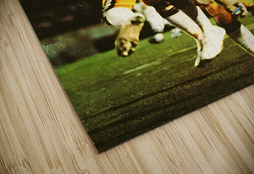 1980 Green Bay Packers Football Art Row One Brand puzzle
