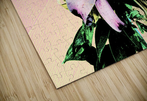 Faded Poster Lilies  Catriona Roberts Nature Photography and Designs puzzle