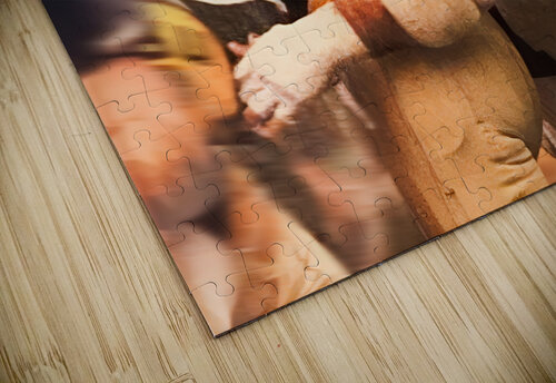 1985 LSU vs. Notre Dame Football Art Row One Brand puzzle