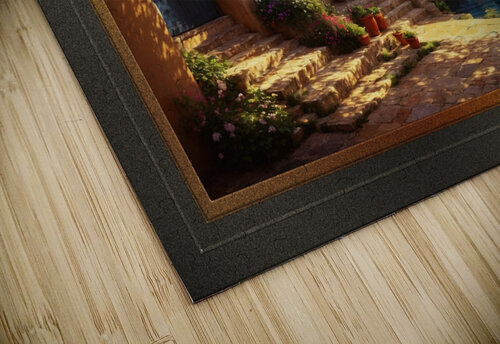 A Seaside Village In The Morning Sun Serene AI Concept Art by Xzendor7 xzendor7 puzzle