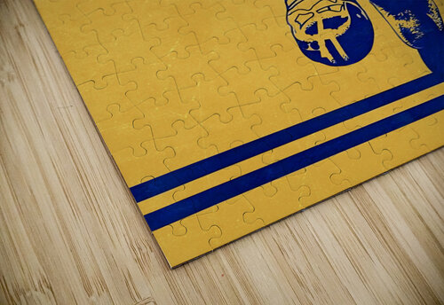 1984 Pitt Panthers Football Art Row One Brand puzzle