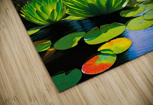 Naples Botanical Gardens Lotus Pond Magikheart puzzle