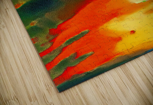 Sunset Pixel Art Thea Menagh puzzle