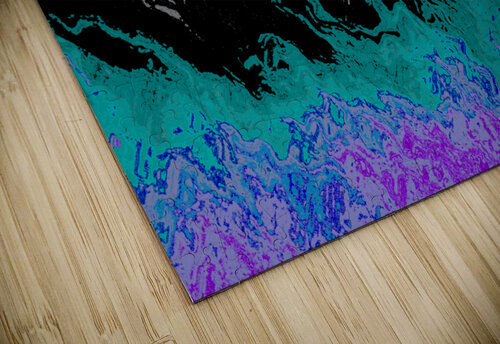 Abstract Melted Forest in Pinks and Turquoise Catriona Roberts Nature Photography and Designs puzzle