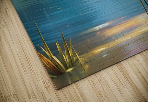 Beautiful Heron Misty Day Magikheart puzzle