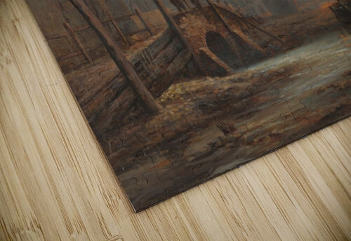 Sunset in a port John Wilson Carmichael puzzle