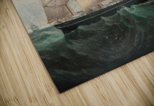 A large boat by the sea John Wilson Carmichael puzzle