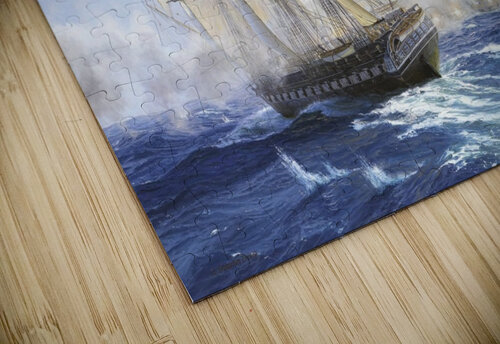 American boats by the sea John Wilson Carmichael puzzle