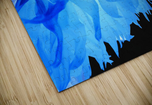  Blue Sunflowers Edge Catriona Roberts Nature Photography and Designs puzzle