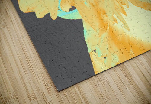  Neon Orange Sunflowers Two in Heatwave Catriona Roberts Nature Photography and Designs puzzle